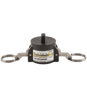 ¾" Cap X ¾" Male Adapter Poly Cam Lever Coupling