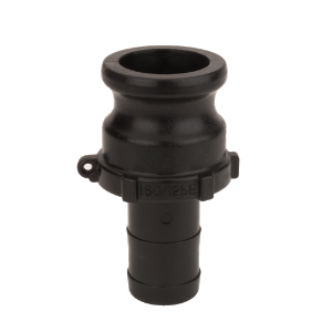 1½" Male Adapter X 1¼" Hose Shank Poly Cam Lever Coupling
