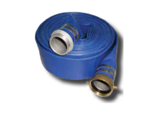 Jason Industrial 4502 3 in x 300 ft Blue PVC Lay-Flat Discharge Hose