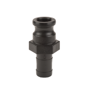 1" Male Adapter X 1" Hose Shank Poly Cam Lever Coupling