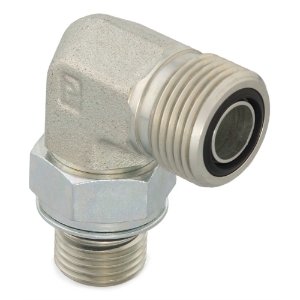 90° Metric Straight Thread Elbow