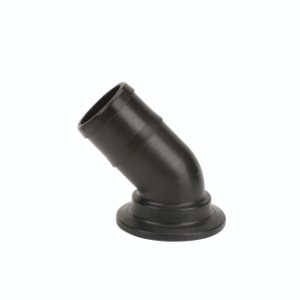 2" Full Port Flange X 2" 45° Hose Barb Elbow