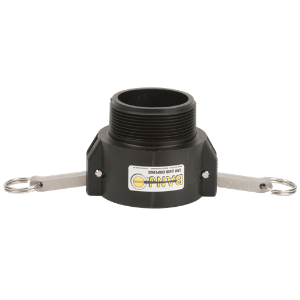 3" Female Coupler X 3" Male Thread Poly Cam Lever Coupling